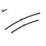 Bosch Balais d'Essuie–Glace Plats Aerotwin A953S, Longueur: 650mm/500mm – 1 Paire de Balais avant