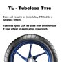 DUNLOP 120/70 ZR17 58W ROADSMART II TL -70/70/R17 58W - A/A/70dB - Moto Pneu