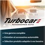 TURBOCAR - Lingettes nettoyantes, lingettes nettoyantes voiture - Lingettes nettoyantes spécial cuir - Sachet refermable de 25 l