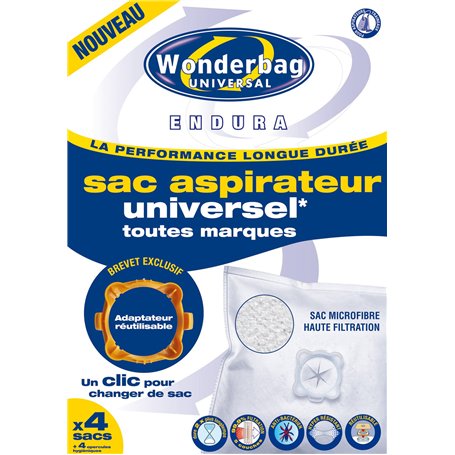 Rowenta aspirateur traîneau avec sac wB484740 wonderbag