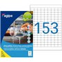 Agipa 101625 Lot de 15300 Etiquettes multi usage enlevable coins arrondis 22 x 16 mm Blanc