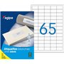 Agipa 102375 1625 Etiquettes Multi Usage Arrondis 381 mm x 212mm Blanc
