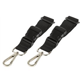 Lot de 2 attaches poussette universelles pour sac à langer