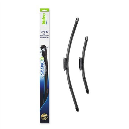VALEO Silencio Essuie-glace - VF383 - Kit de Balais d'Essuie-glace Plat d'Origine de Haute performance