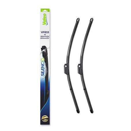 VALEO Silencio Essuie-glace - VF833 - Kit de Balais d'Essuie-glace Plat d'Origine de Haute performance
