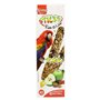 Aime Baguettes aux Fruits/Noix pour Perroquets/Friandises pour Oiseaux/2 Baguettes XXL