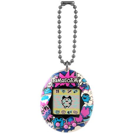 Tamagotchi BANDAI 42982 Jouet électronique pour Animaux de Compagnie virtuels Originaux Ginjirotchi Comic Book Multicolore