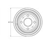 TRW DB4398 Tambour de Frein