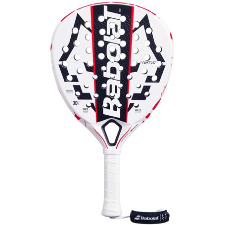 Babolat Tech Vertuo Juan Lebron 2025 Non Cordée 355G Raquette De Padel Raquette De Padel Blanc - Noir