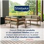 STARWAX - Détachant Rouille - Marbres et Pierre Naturelles - Nettoie et Elimine les Traces de Rouille - n'Altère pas - Fabriqué