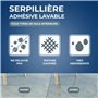 STARWAX - Serpillère gaufrée pour tous types de sols intérieurs - spécial rénovation - très absorbante et résistante - ne peluch
