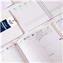 Quo Vadis - Accessoires de TIMER - Recharge FEUILLES TELEPHONE pour TIMER 21 - Papier Blanc Clairefontaine - Format 15x21cm