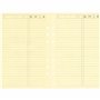 Quo Vadis - Accessoires de TIMER - Recharge FEUILLES TELEPHONE pour TIMER 21 - Papier ivoire Clairefontaine - Format 15x21cm