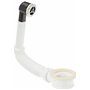 Wirquin 30718718 Kit de trop-plein flexible en plastique pour lavabos