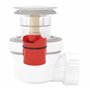 Wirquin 30724649 Membrane pour vidage de lavabo Nano 6.7 Wirquin, rouge