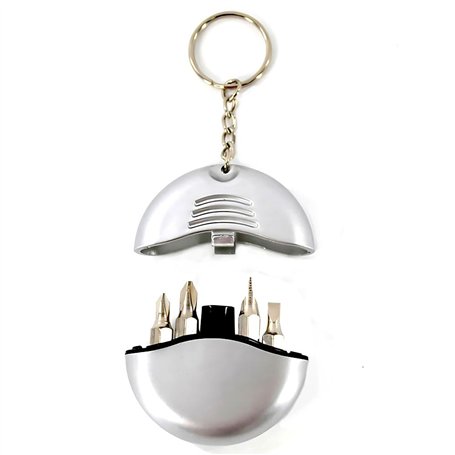 Porte-Clé Tournevis de dépannage 4 embouts