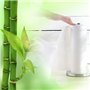 Eurotel Essuie-tout Bambou Lavable - 20 Feuilles 28x29 cm Ultra Absorbantes et Réutilisables - Multi-usage - Antibactérien - Rés