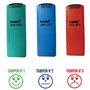 Tampon encreur "Evaluation avec Smileys" - Lot de 3