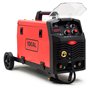 Set #1 Ideal™ Praktik MIG 211 MMA MIG/MAG Poste à souder inverter 200 A 3 en 1 FLUX MMA EURO, Rouge