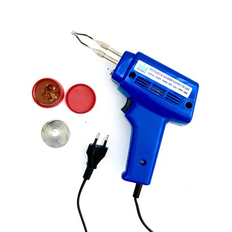 CEVAL France KIT Pistolet à souder 100W + etain + graisse à décaper