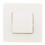 Bouton poussoir bornes auto Blanc - Venus