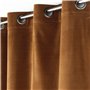 Douceur d'Intérieur, Rideau à Oeillets (140 x 260 cm) Casual Camel, Velours Cotelé