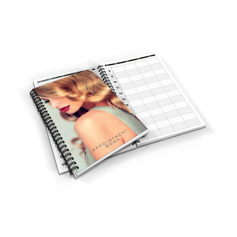 Carnet De Rendez-Vous Et Planning Coiffure Sibel - Organiseur Professionnel Pour Salon