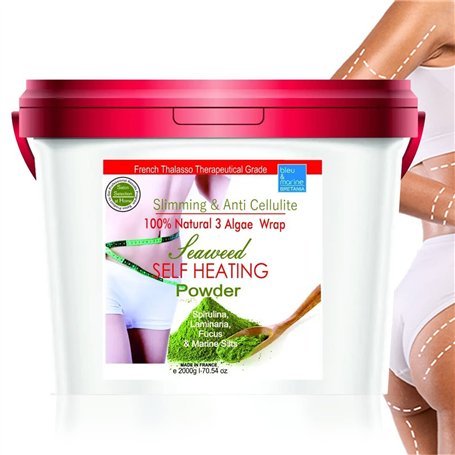 Enveloppement Maison & SPA Auto Chauffant 3 Algues Marines Start Silhouette et Détox ● Wrap Amincissant Anti cellulite ● Remodel