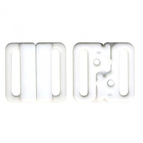 mediac 3 Sets Attache Bikini Maillot de Bain 20mm Blanc