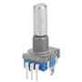 10pcs EC11 Codeur Rotatif Codeur Commutateur Potentiomètre numérique avec commutateur 5 Broches largement utilis