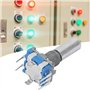 Codeur Rotatif, 10pcs EC11 Codeur Rotatif Codeur Commutateur Potentiomètre numérique avec commutateur 5 Broches largement utilis