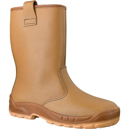 Bottes de sécurité JALARTIC SAS cuir FOURREES beige - J0257 - 42