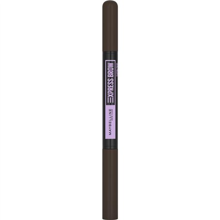Maybelline New York - Crayon à Sourcils - Express Brow Satin Duo Crayon et Poudre - Teinte : Black Brown (05)