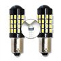 MCK Auto - Remplacement pour Ensemble d'ampoules blanches à LED CanBus H6W