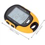 Wakects Altimètre barométrique numérique, multifonction numérique GPS Altimètre Baromètre Compas Portable Camping En Plein Air R