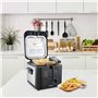 BRANDT FRI25X2 - Friteuse -Dimensions 237X322X342mm- Jusqu'à 1kg de frites - Minuteur 30 min - Filtre anti-odeur - Thermostat ré