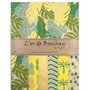 DRAEGER PARIS 1886 Lot de feuilles Bombay-Jaune Vert Or