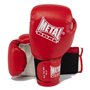 METAL BOXE Gants de Boxe Initiation Rouge 08 oz