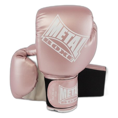 METAL BOXE Gants de Boxe Initiation Rose 06 oz