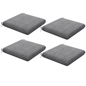 Outsunny Lot de 4 Coussins de Chaise