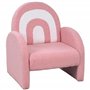 AIYAPLAY Fauteuil Enfants canapé pour Enfants en Forme d'arc-en-Ciel