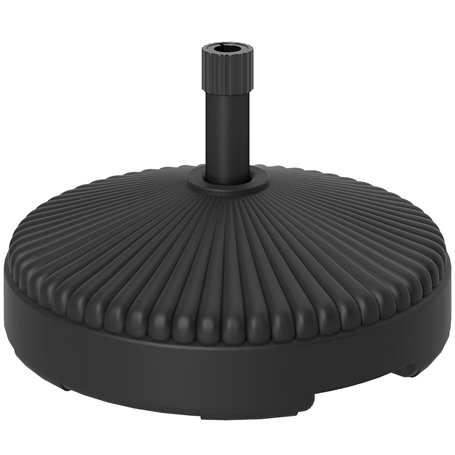 Outsunny Pied de Parasol Rond