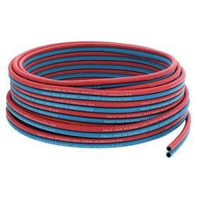 HUGGY TUYAUX Tuyau de Soudure oxygène/acétylène Ø 6.3 mm - Longueur 10 mètres