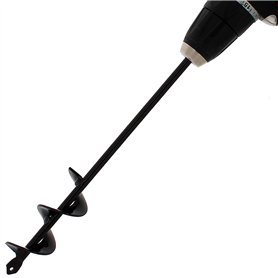 GT Market Forêt tarière Ø 4 cm pour perceuse et visseuse - Longueur 30 cm