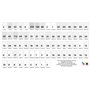 480 étiquette pour timbre 20 planches de 24 étiquettes soit 480 étiquettes pour timbre 63,5 x 33,9 mm L7159 compatible montimbre