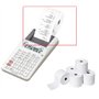 20 petits Rouleaux d'Addition pour Calculatrice avec Imprimante Calculatrices de Bureau impression Impact non thermique papier o