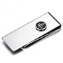 BOBIJOO Jewelry - Pince à billet franc-maçonnerie Acier inoxydable Argenté
