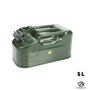Matijardin - Jerrican 5 litres acier métal vert olive pour hydrocarbures