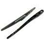 Bras essuie glace arrière compatible pour Peugeot 206 (1998-2013) avec balai d’essuie-glace (pare-brise arrière) 642392 | 642236