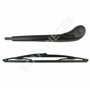Bras essuie glace arrière compatible pour Clio 3 (2005-2014) avec balai d’essuie-glace (pare-brise arrière)